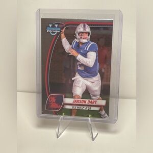 2024 Bowman University Chrome - Jaxson Dart #6 (RC)